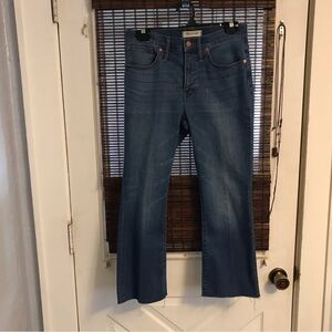 Madewell Cali Demi-Boot Jeans in Fleetwood Wash